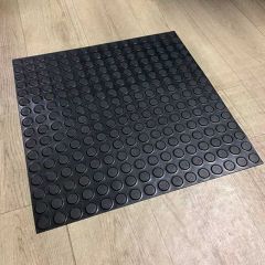 Piso Moeda Emborrachado - 50 x 50 cm unidade