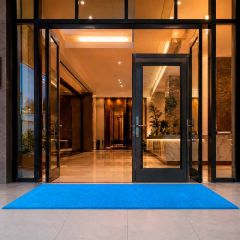 Capacho Profissional Vinil Azul Claro Decofix 12mm
