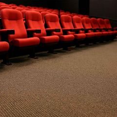 Kit 10m² Carpete Bouclê Canelado Marrom p/ Escritórios, Cinemas e Automotivo Decofix