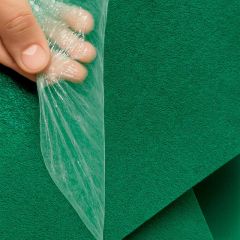 Carpete para Eventos c/ Filme de Proteção Verde Bandeira Forração Premium Por m² Decofix