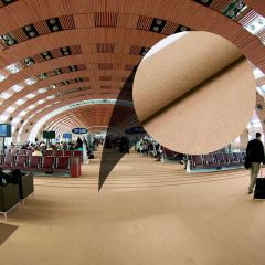 Rolo Fechado 100m² - Carpete Eventos Bege