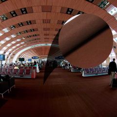 Rolo Fechado 100m² - Carpete Eventos Marrom