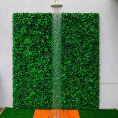 Kit 4 placas Jardim Vertical Artificial Luxo Trepadeira Mix 50x50cm Decofix -  CCGA037