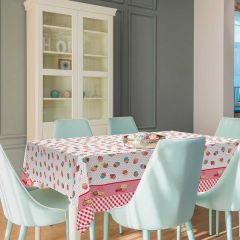 Peça 30m Forro de Mesa Térmico Branco Cupcakes  - 30m