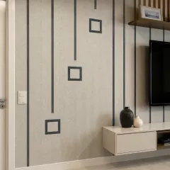 Painel Ripado Autocolante Carvalho Natural Decofix 0,6x2,8m - FC7052-2-F