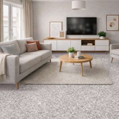 Piso Vinílico Autocolante Mármore Cinza Urbano  Decofix 45,7x45,7cm - 1,5mm - FD306
