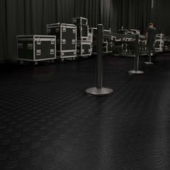 Piso Bus Preto PVC (Polivinyl) - Largura de 1,40m