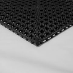 Pisos de plástico para banheiro - Preto - Acquakap Unt