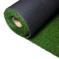 Rolo de 50m²  Grama Sintética 20mm Profissional  p/ Áreas Externas c/ Proteção UV e Antifungos Bicolor 