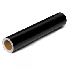 Vinil Adesivo Preto brilho 50cm - Para Envelopamentos