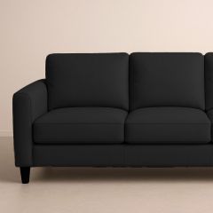 Couro Para Estofamento - Preto 1621 Classe A