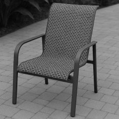 Tela Sling Grossa para Cadeira - Castanho - PVC 300 cor 78