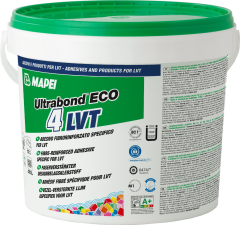 Cola para Pisos em Régua Ultrabond Eco 4LVT - Balde de 4Kg