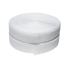 Rolo Velcro 5,0cm - Sem Adesivo - Macho e Fêmea - Branco