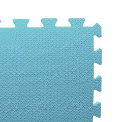 Tatame EVA 10mm - Azul Alaska - 1X1 m