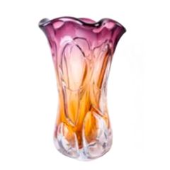 Vaso de Vidro Amsterdam - 17cm x 17cm x 29cm