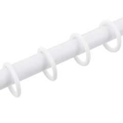 Argola maciça 32mm Branca