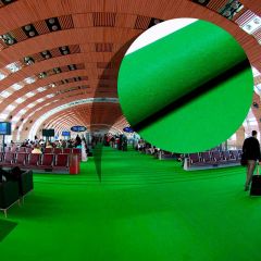 Rolo Fechado 100m² - Carpete Eventos Verde Limão