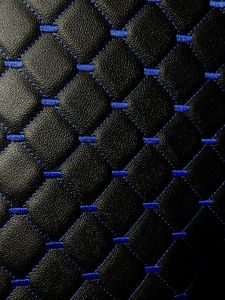 Courvin Dublado Diamante- 1.0MM Azul e Preto
