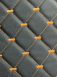 Courvin Dublado Diamante- 1.0MM Laranja e Grafite