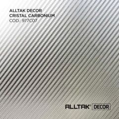 Vinil Adesivo Premium Cristal - Carbonium 