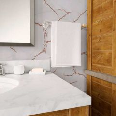 Vinil Adesivo Alltak Decor - Marmore Calacatta Oro Fosco