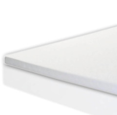 Espuma D20 Branca - 2cm de Espessura - 1,90 x 1m