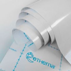 Vinil Adesivo Eternity Sign Color - Branco Brilho 1m