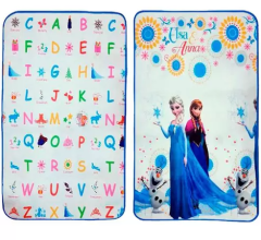 TAPETE RECREIO DISNEY ENROLADO FROZEN 120X180