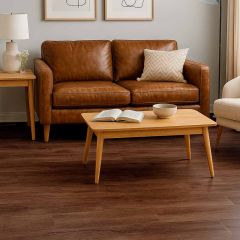 Piso Vinílico Autocolante Jatobá em Régua Kit c/ 36 unidades 5m² - M17