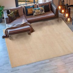Tapete Decorativo Realce Liso Cor Areia 60 - 4,00 x 5,00m