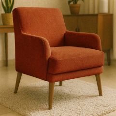 Tecido Aquarela Magenta Terracota