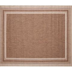 Tapete Eco-Nature Moldura 2,50 x 3,00 - Bege/Marrom 87