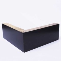 Pé de Sofá Cantoneira Sem Fita Reto - Tabaco 15x15x8