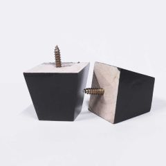 Pé Para Sofá Trapézios - Tabaco 6cm