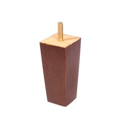 Pé Para Sofá Lisboa - Tabaco 10cm