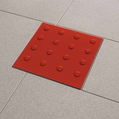 Piso Tátil Alerta - Vermelho