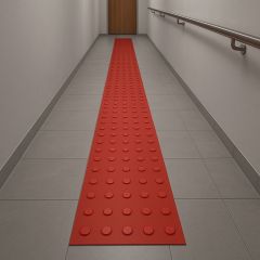 Piso Tátil Alerta - Vermelho