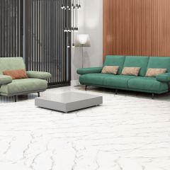 Piso Vinilico em Régua Nobile Studio - Calacata M²