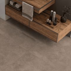 Piso Vinilico em Régua Nobile Studio - Cimento Queimado M²