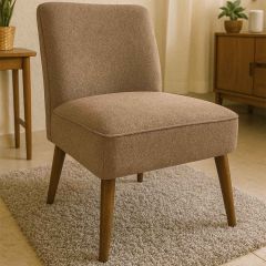 Tecido Aquarela Serena Bege Escuro