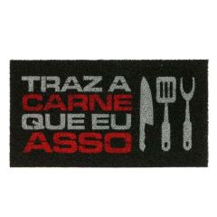 Tapete Capacho Vinil Super Cortes - 40 x 75cm