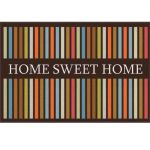 TAPETE CAPACHO BEM VINDO HOME LISTRAS 40X60 CM