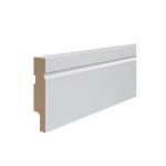 Rodapé Branco Frisado 10cm