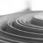 Borracha EVA Cinza 2mm - Largura 1.20