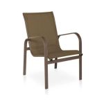 Tela Sling para Cadeira - Marrom Escuro - PVC