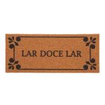 TAPETE CAPACHO LONG 2.0 LAR DOCE LAR 30CM X 70CM