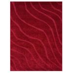 TAPETE REALCE FALESIA COR 10 VERMELHO 1,00 X 1,50