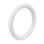 Argola maciça 32mm Branca