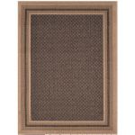 Tapete Eco-Nature Moldura Cor 77 Bege/Chumbo 